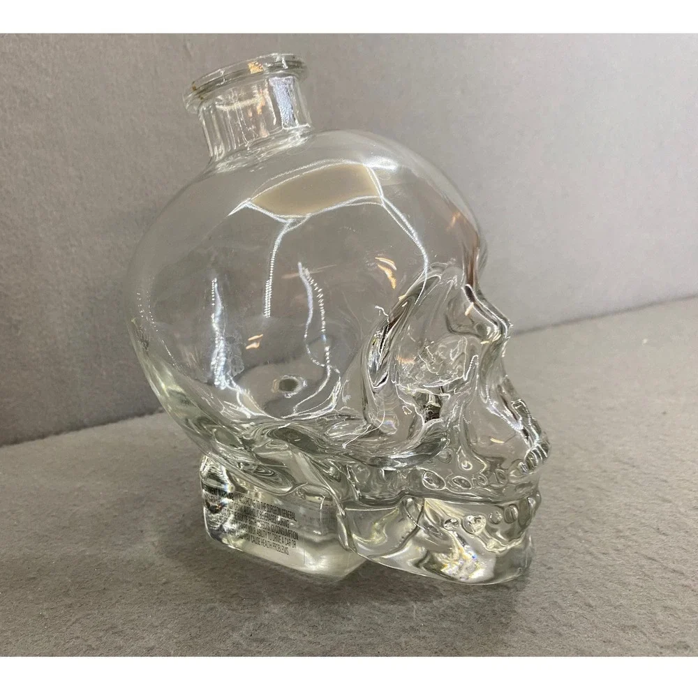 Crystal‎ Head Vodka Empty Skull Glass Bottle 750ml Decanter Bar Decor Canada